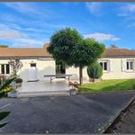 3 chambres, bel espace en pelouse avec jardin