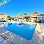 PIGNANS - MAISON PLAIN-PIED 107M2, TERRAIN DE 1147M2, PISCINE AU SEL 10X5M