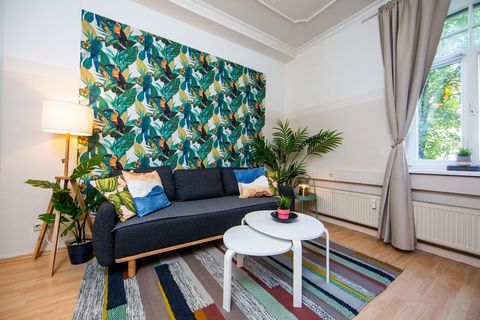 The apartment is spacious, fully equipped and tastefully furnished to match the Art Nouveau building. We have paid special attention to the beds, because you can enjoy your stay only if you start the day well rested. In the kitchen everything is then...