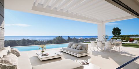 It is a stunning new development of villas located between Mijas and Marbella This prime land neighbours an 18hole golf course and is within easy walking distance of Cabopinos beautiful golden sands and marina The 21 independent contemporary villas a...