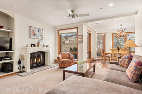 Immerse yourself in the epitome of Snowmass ski-in/ski-out living and the appeal within the captivating ambiance of Chamonix. Discover the allure of this attractive 2-bedroom/2-bath condominium that boasts an inviting open floor plan drenched in natu...