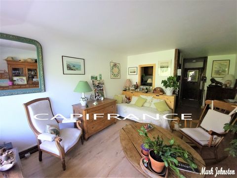 Dpt Haute Savoie (74), à vendre LES CONTAMINES MONTJOIE appartement T1 + terrasse