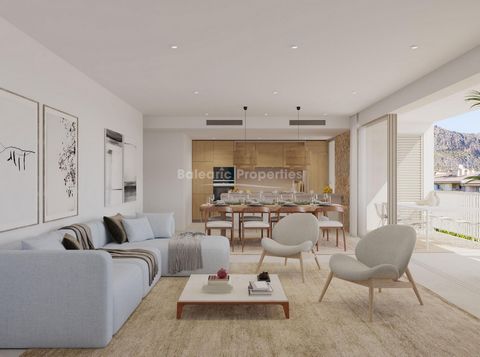 Beautiful new apartment with community pool in Puerto Pollensa We are pleased to offer this apartment for sale, set within a new development of 15 new homes, just a few metres from the beach in Puerto Pollensa. Apartments of this design and quality a...