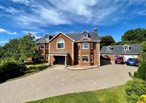Set within a prestigious small development of executive homes you will find this immaculately presented 5-bedroom family home, 3, The Gables. Residing at a greatly admired location, this beautiful, detached property boasts salvation behind grand ston...