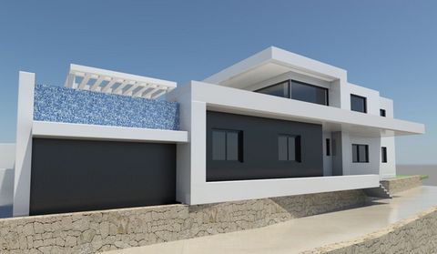 Project: Moderne villa in Benissa-Costa, op een licht hellend perceel, met vrij uitzicht en dicht bij voorzieningen en het strand. 300 meter naar de tennisclub Buenavista. De woning heeft 2 verdiepingen die intern met elkaar verbonden zijn. De bovenv...