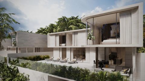 Dieser luxuriöse kleine Komplex aus Stadthäusern mit 2 Schlafzimmern und Villen mit 3 und 4 Schlafzimmern liegt in Pecatu in Süd-Kuta auf der Westseite der Halbinsel Bukit auf Bali. Das Design umfasst architektonischen Minimalismus und faszinierende ...