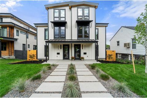 Welcome to this exquisite new construction duplex in Englewood presented by Tuck Development. This thoughtfully designed 2023 home boasts 4 bedrooms, 3.5 bathrooms, and a 2-car detached garage with all design finishes custom picked by O'Neal Interior...