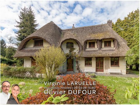 SOUS OFFRE En exclusivité, St-Martin-du-Vivier (limitrophe Bihorel et à proximité de Rouen), chaumière de 6 pièces avec sous-sol complet, jardin arboré et pâture, au prix de 595000 euros honoraires charge vendeur. Belle maison d'architecte au toit de...