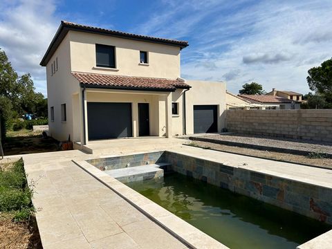 HERAULT 34230 SAINT BAUZILLE DE LA SYLVE à 10 minutes en voiture de l'A750 , proche GIGNAC , villa de 145 m² sur 600m² de jardin avec piscine dans un quartier calme et résidentiel, 4 chambres dont une suite parentale en RDC climatisation réversible. ...