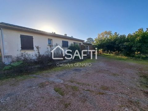 Located in Monségur, in a peaceful countryside environment, this property is close to the first services and shops. Outside, this house has: - a large enclosed garden of 1500m2 to enjoy sunny days, - a 13m2 veranda, offering additional convivial spac...