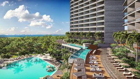 Discover an oasis of luxury in the heart of Cancun. Immerse yourself in an 8 000 m2 artificial lagoon with crystal clear waters that offer an exclusive tropical oasis for residents. From relaxing moments in the sun to exciting water activities such a...