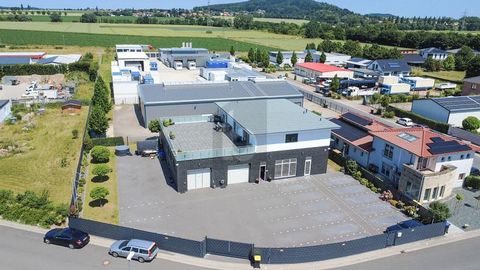 This building is more than just a property, it's a statement. On around 293m² of commercial space on the ground floor, light-flooded rooms await you, which are perfect for workshops, showrooms or modern service areas. On the upper floor: 203m² of pur...