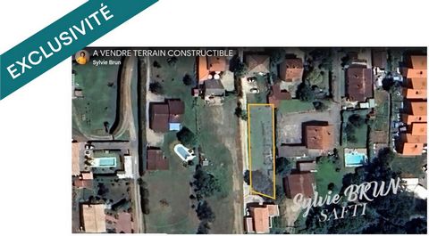 Terrain à bâtir borné d'une superficie de 600 m²