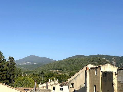 A VISITER SUR MALAUCENE, MAISON DE VILLAGE DE 117 M² ENV. AVEC VUE IMPRENABLE DEPUIS LA TERRASSE