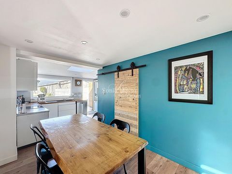 COUP DE COEUR POUR CETTE MAISON SEMI PLAIN PIED 4 CHAMBRES DONT UNE EN REZ DE CHAUSSEE