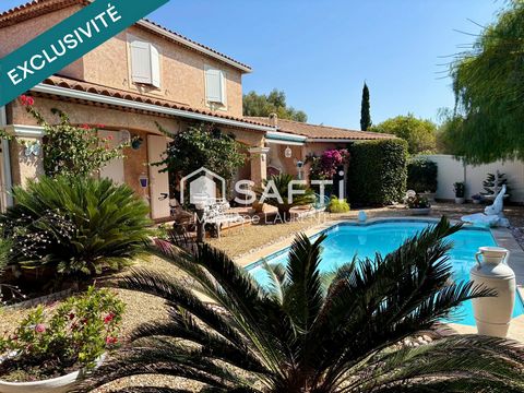 3 chambres, sous sol aménageable, double garage, piscine