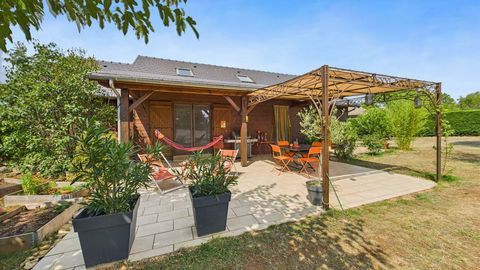 MAISON OSSATURE BOIS - TERRASSE - JARDIN ET GARAGE