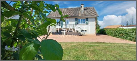 Pavillon de 90 m2 sur sous-sol complet sur un terrain clos de 1525 m2