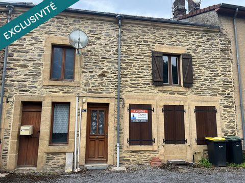 Maison de village en pierre à rénover – Gespunsart, proche frontière belge