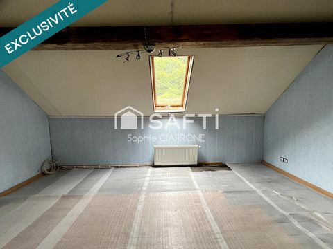 MAISON JUMELÉE 130M2 A RENOVER AVEC TERRASSE ; JARDIN ET CABANON + 4 EMPLACEMENTS VOITURES EST L'OCCASION RÊVÉE DE CRÉER VOTRE CHEZ VOUS .