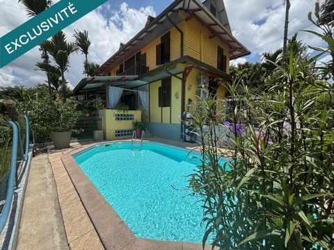 MAISON T6 TRADITIONNELLE GUYANAISE LE LONG DU FLEUVE