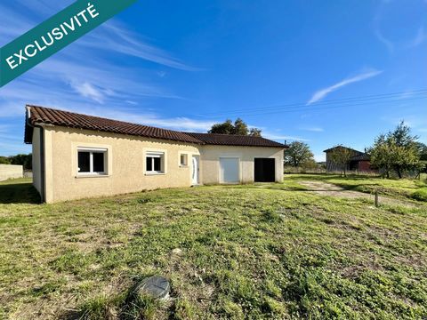 MAISON CONTEMPORAINE AVEC TRAVAUX SUR GRAND TERRAIN