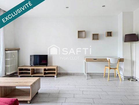 Grand studio de 32m² rénové, lumineux et entièrement meublé