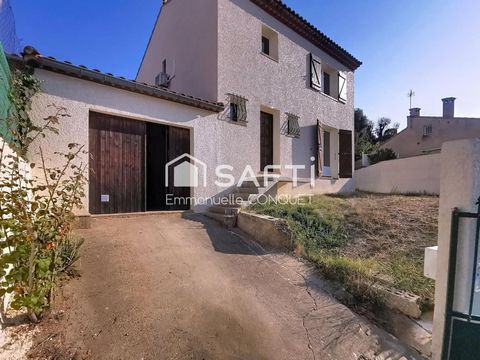 Maison 3 chambres de 111 m² avec grand garage et terrain piscinable
