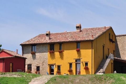 Large restored farmhouse in a pleasing rural location close to Urbino, Le Marche. This stone and plaster house was completely renovated to an excellent standard. The property covers an outdoor area of about 4.5 ha comprising land and a small forested...