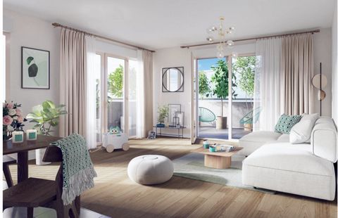 Dpt Hauts de Seine (92), à vendre RUEIL MALMAISON appartement T3 de 65,24 m² -