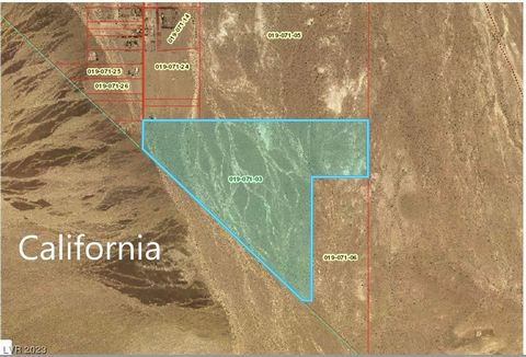 268 Acres in Amargosa Valley, Nevada. Land can be subdivided if buyer needs smaller site. Another option is BLM land directly North and South of the land for possible larger assemblage. Land is on California border. Land has access to Southern Nevada...