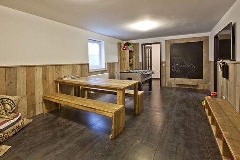 On the second floor you will find this cozy 4-person apartment. The apartment features beautiful handcrafted furniture that makes it cozy and comfortable. The living room has a corner sofa with 2 chairs and a dining table with 6 chairs. There is a TV...
