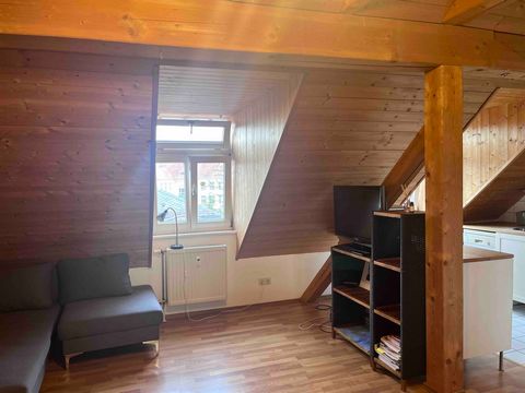 The apartment is equipped for a medium to long stay: a double bedroom, a smaller open bedroom under the roof, living room, kitchen and bathroom (with a shower cabin). There is one double bed and two additional extendable beds. There's Apple-TV with m...