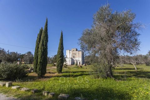 The last words of Corrado F C A.D. MDCCCXXVI, etched onto a stone slab above the entrance to the farmhouse, serve as a poignant reminder of the rich history and deep spirituality that imbues this magnificent property. Standing proudly amidst the anci...