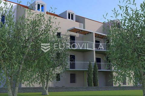 Cavtat, new building, residential unit NKP 60.08 m2 on the second floor of a residential building. Two-room apartment NKP 60.08 m2 consists of a hallway with a wardrobe, a bathroom with a toilet, a kitchen, a spacious living room with a dining room, ...