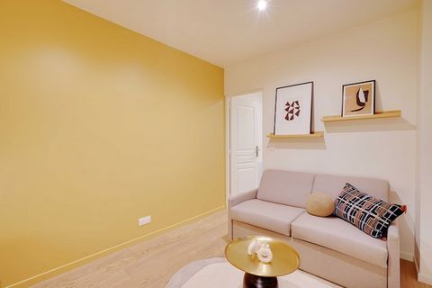 Checkmyguest biedt u een prachtig appartement van 39 m² met een elegante, gestroomlijnde slaapkamer, gelegen in de prachtige wijk Plaine-Monceau. Op slechts enkele minuten van de beroemde Arc de Triomphe en het charmante Parc Monceau. Deze residentie...