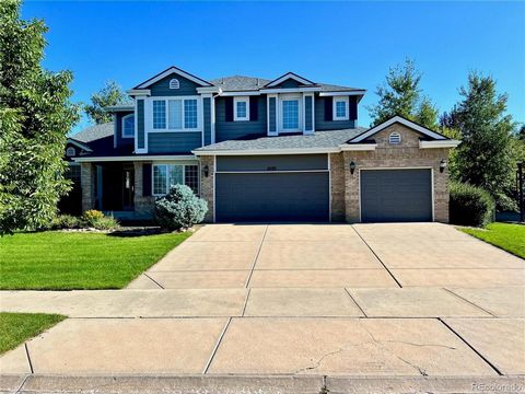 Your story begins in this exceptional contemporary home, perfectly located in the desirable and prestigious Siena neighborhood of Aurora. Nestled next to Piney Creek Hollow Park and close to Saddle Rock Golf Course and Cherry Creek State Park, this l...