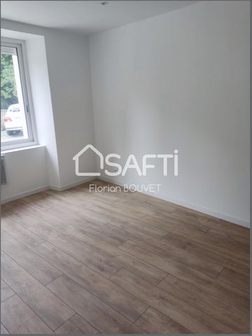 APPARTEMENT REFAIT A NEUF dans une charmante maison comprenant 2 logements. Proche du centre. Entièrement rénové, assainissement, plomberie, électricité aux normes. Peintures intérieur et extérieur neuves. Terrain de 109m² devant la maison. Au rez-de...