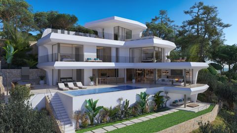 We presenteren een buitengewone luxe villa in aanbouw in de prestigieuze urbanisatie Altea Hills, gelegen op een groot perceel van ongeveer 1383 m2. Deze droomvilla is verdeeld over vier verdiepingen en biedt een prachtig panoramisch uitzicht op de z...