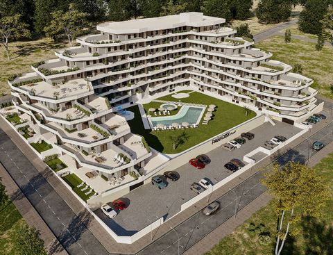 Objektbeschreibung: Diese eleganten Wohnungen verfügen über eine konstruierte Fläche von ca. 123 m² - 228 m² (verschiedene Modelle, inklusive Terrassen) mit 3 Schlafzimmern, 2 Badezimmern, 1 Wohn-/Esszimmer mit moderner Einbauküche, 1 Hauswirtschafts...