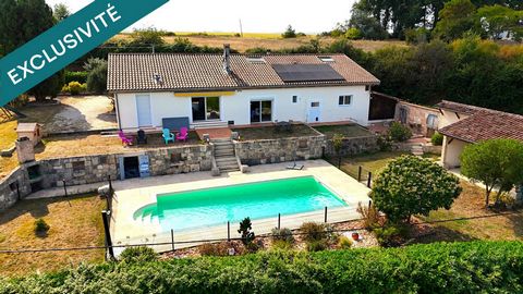 Maison avec piscine au cœur d'un village dynamique