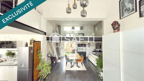 Loft d’exception avec terrasse 2 à 3 ch + parking