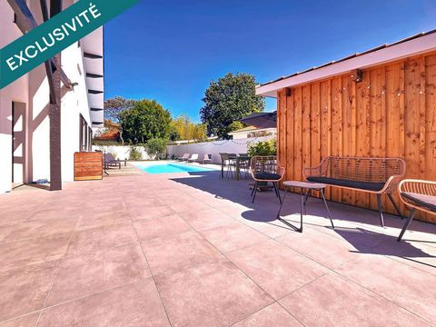 Charme et modernité, maison de caractère entièrement rénovée à PESSAC CAP DE BOS