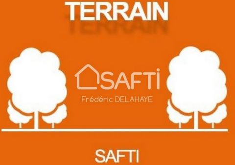 Terrain à bâtir de 748m².