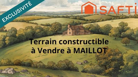aux portes de SENS, terrain constructible plat