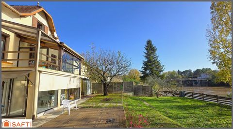 Grande maison familiale proche toutes commodités avec vue et accès privilégié au Lot