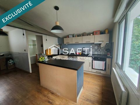 MAISON SUR SOUS-SOL DE 63M² - 3 PIECES - TERRAIN