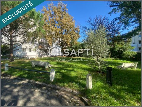 CAUDERAN QUARTIER DES ORANGERS / GRAND T4 88m2 / PAS DE TRAVAUX / LUMINEUX ET TRAVERSANT / BALCON / RESIDENCE VERDOYANTE ET SECURISEE / CALME