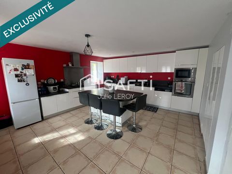 Maison de campagne de 111m², située à Blandouet-Saint-Jean (53270)