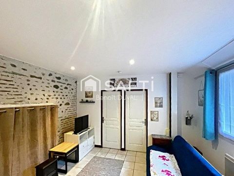 Charmant T1 bis avec cour intérieure